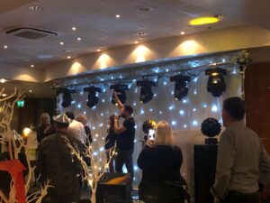 Large Hi-Tech Karaoke-Disco Rig (white)